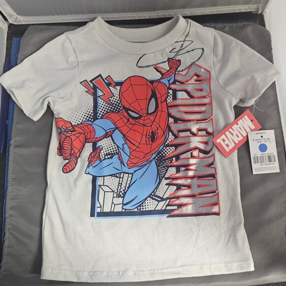Boys Toddler Marvel Spiderman 2Pc Jogger Set New with Tags Size 18M - Picture 1 of 6